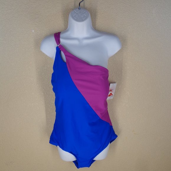 Lands' End Other - NWT WOMEN'S LANDS' END ONE SHOULDER SWIMSUIT SZ 20W